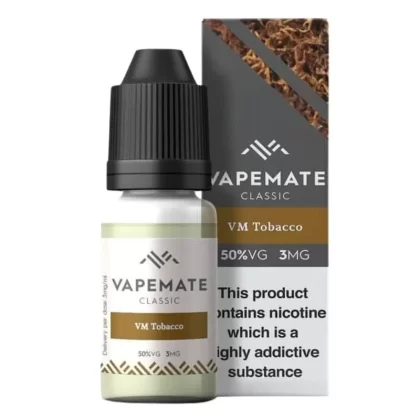 VM Tobacco E-Liquid by Vapemate (10ml) - 18mg