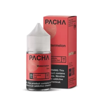 Pacha Salt E-Liquid – Watermelon Ice – 30ml