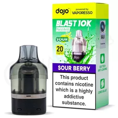 Sour Berry Dojo Blast 10K Refill Pack - Ecigpremium