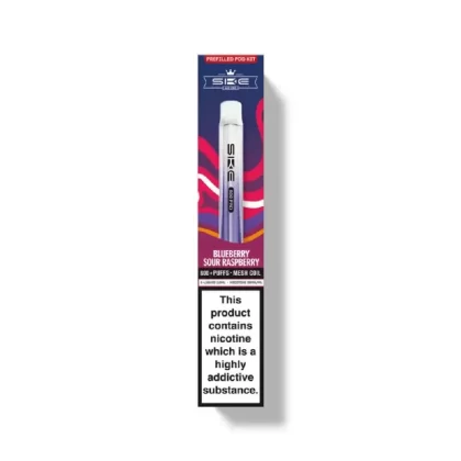 Blueberry Sour Raspberry Ske Crystal Pro 600 Prefilled Pod Kit - Ecigpremium