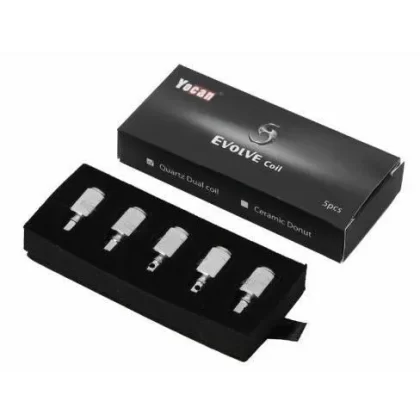 YOCAN EVOLVE REPLACEMENT QUARTZ DUAL COIL 5PK