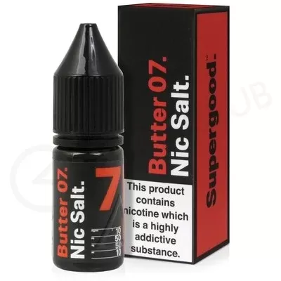 Butter 07 Nic Salt E-Liquid by Supergood - Ecigpremium