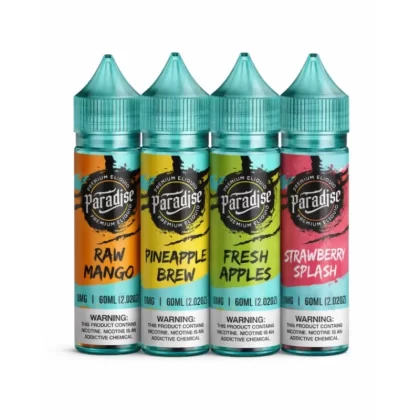 Liquid Paradise 60ml - Fresh Apple, Raw Mango; Vape Product, Vape Product
