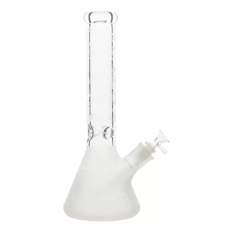 EF420 Spike Leaf Beaker Bong – 14in - Vape Store