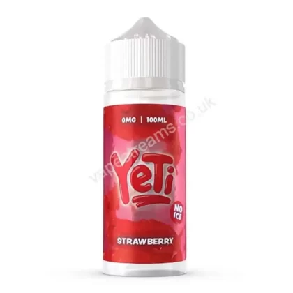 YeTi Defrosted Strawberry E-Liquid Shortfill - Vapestreams Co