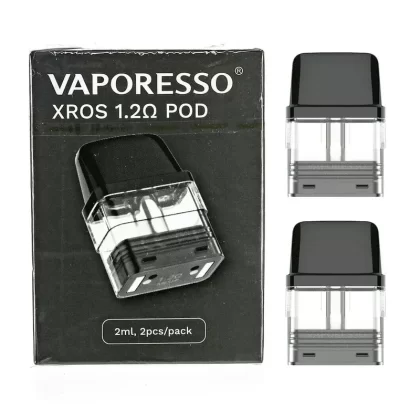 Vaporesso XROS Pods Mini Replacement Tank 1.2 ohm Pack of 2 Pods
