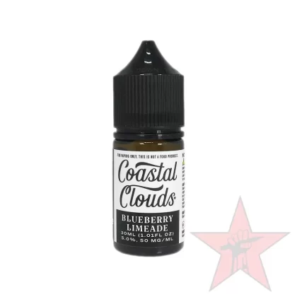 Coastal Clouds – Blueberry Limeade – Salt Nic – 30mL - Vape Product, Vape Product