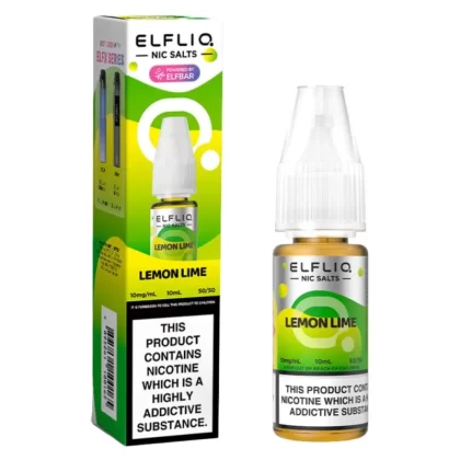 Lemon Lime Nic Salt E-Liquid by Elf Bar Elfliq (10ml) - 20mg