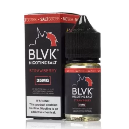 BLVK Unicorn Nicotine Salt – Strawberry - Vapexotic In
