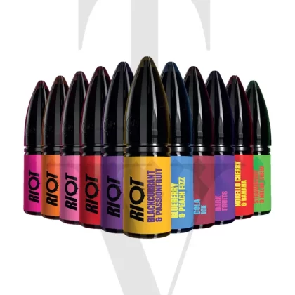 RIOT SQUAD RIOT X NIC SALT E-LIQUIDS 10 X MULTIPACK
