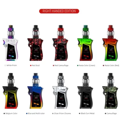 SMOK MAG 225W Starter Kit Right-Handed Edition With TFV12 Prince Tank 8ML - Black Prism / Standard Edition-Right