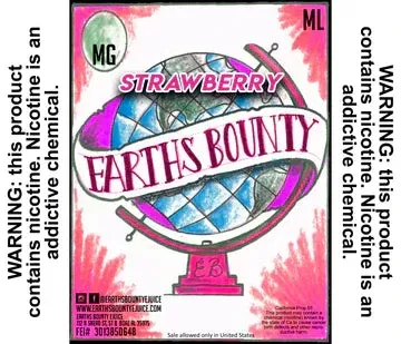 Earths Bounty – Strawberry 50/50 - N. level#0mg>3mg>6mg>12mg>18mg>24mg~Size#60ml>120ml