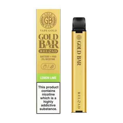 Lemon Lime Gold Bar Reload Prefilled Pod Kit - Ecigwizard