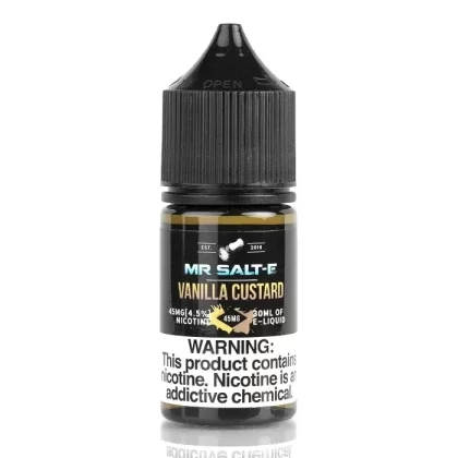 Vanilla Custard – Mr. Salt-E E-Liquid – 30mL