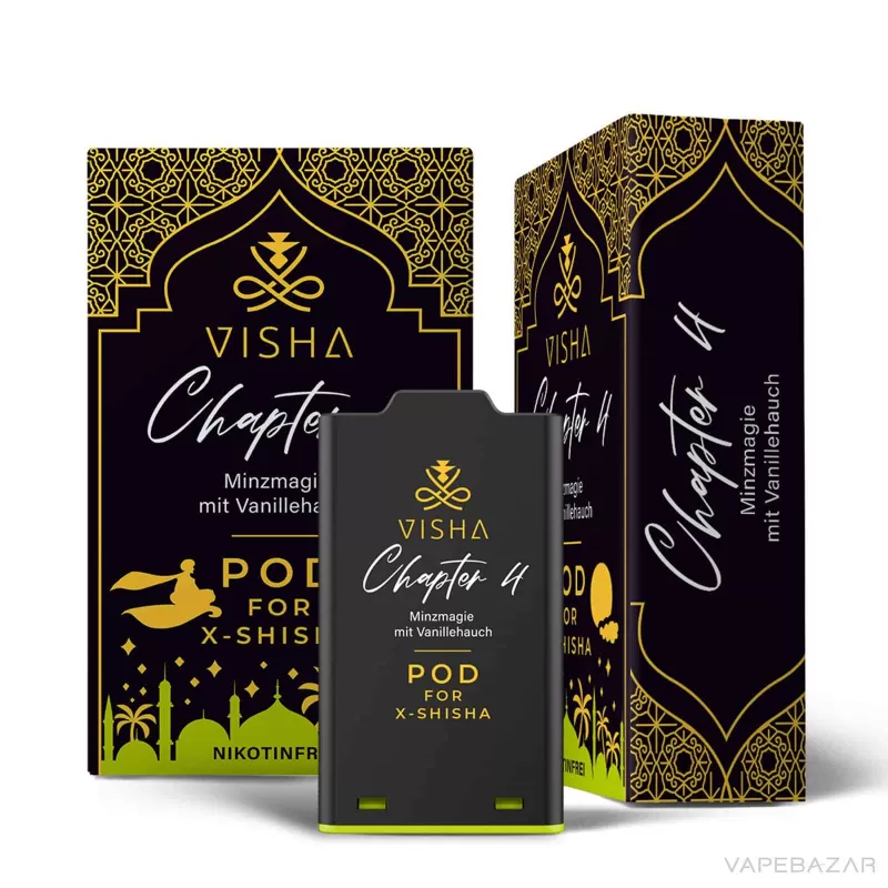 Visha X-Shisha Pod- Chapter 4 – Nikotinfrei - Visha / Nikotinfrei / 7ml / Nein - Image 3