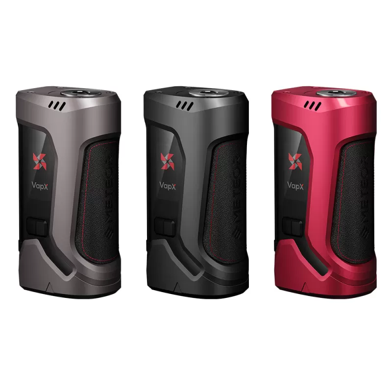 VapX Meteor 80W 510 Box Mod 2000mAh - Charcoal Black
