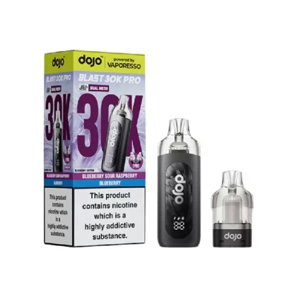 Vaporesso Dojo Blast 30K Pro Prefilled Pod Kit Blueberry Edition