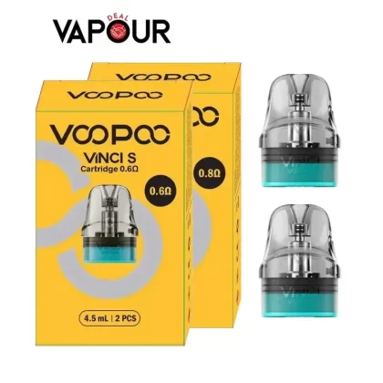 Voopoo Vinci S Replacement Pods - 0.6ohm