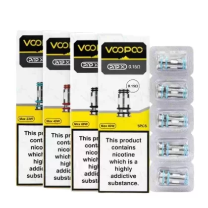 VooPoo PnP X Résistance de Rechange - 0.15 Ohm DTL, 0.2 Ohm DTL