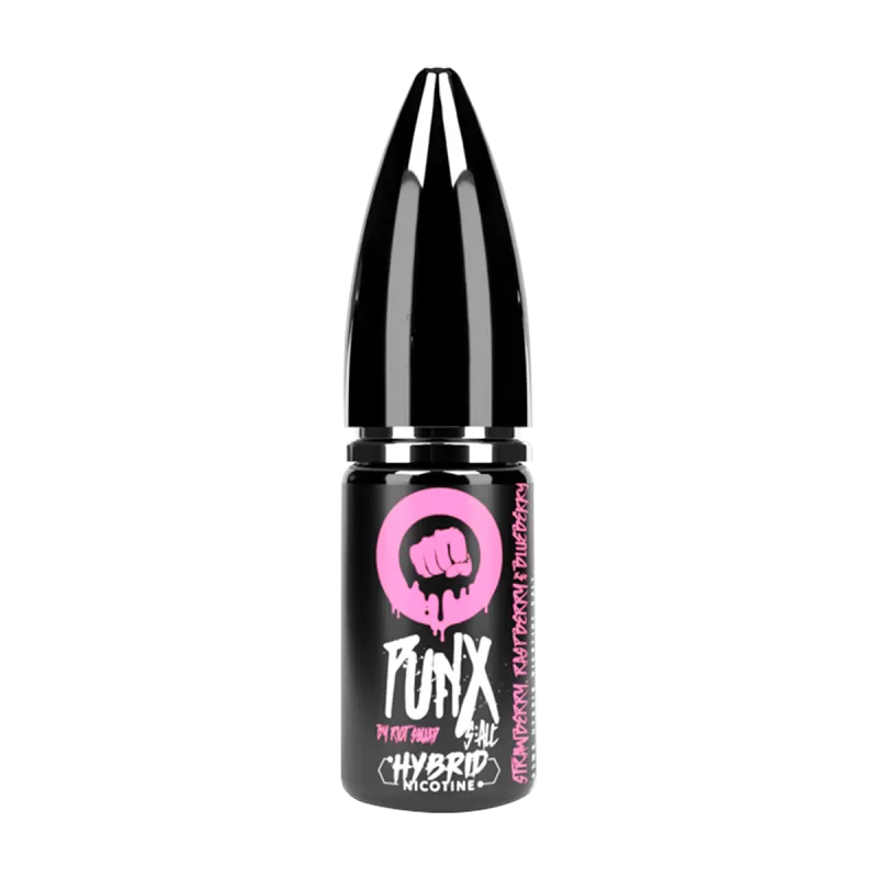 Strawberry Raspberry Blueberry Riot Punx Nic Salt - 10mg - Vape Product (3B1421)