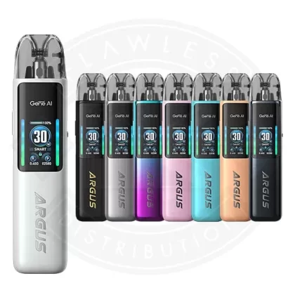 Voopoo Argus G2 Vape Kit - Color#Spray Black>Space Gray>Astral Silver>Pearl White>Aurora Purple>Glow Pink>Iris Blue>Navy Blue>Luxury Walnut