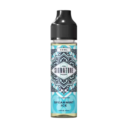 Spearmint Ice by The Signature Range 50ml - NIC SHOT (FREE) - Vapeshop Co