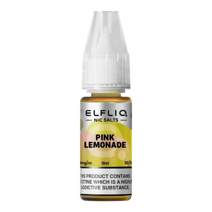 ElfLiq Pink Lemonade Nic Salt Vape Juice 10ml