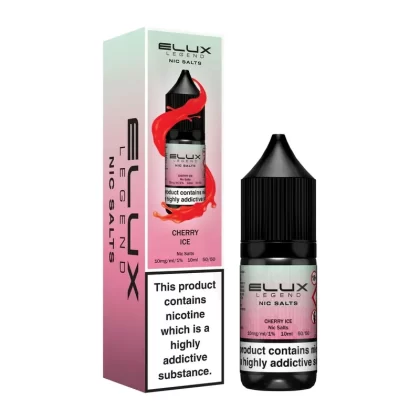Elux Legend Cherry Ice Nic Salt E-Liquid - Nicotine Strength#10mg>20mg