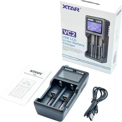 Xtar VC2 Battery Charger - Vape Store
