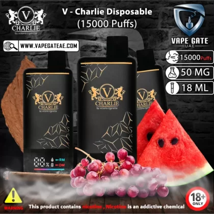 VICIG Charlie Disposable Pod Device (15000 Puffs) - Sweet Melon / 50 mg
