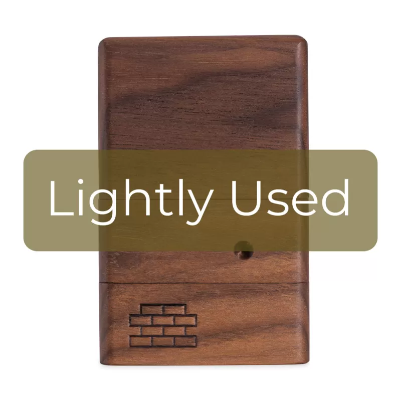 Lightly Used - Sticky Brick Junior Vaporizer - Lightly Used (Reboxed) / Walnut