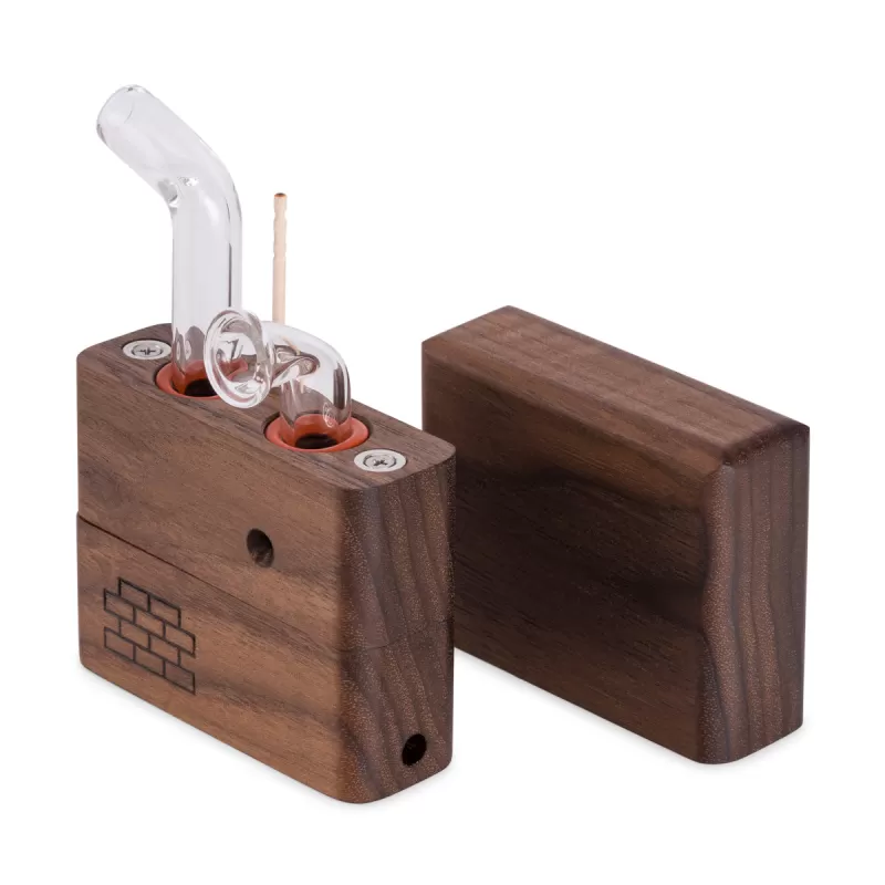 Lightly Used - Sticky Brick Junior Vaporizer - Lightly Used (Reboxed) / Walnut - Image 3