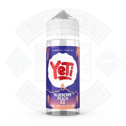 Yeti Summit Series – Blueberry Peach Ice 0mg 0mg 100ml Shortfill