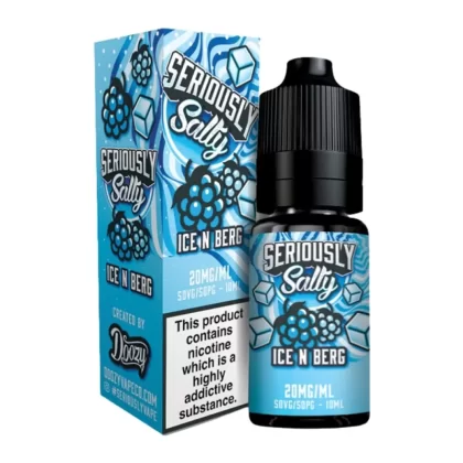Ice N Berg Nic Salt E-Liquid Seriously Salty Series by Doozy Vape Co (10ml) - 5mg