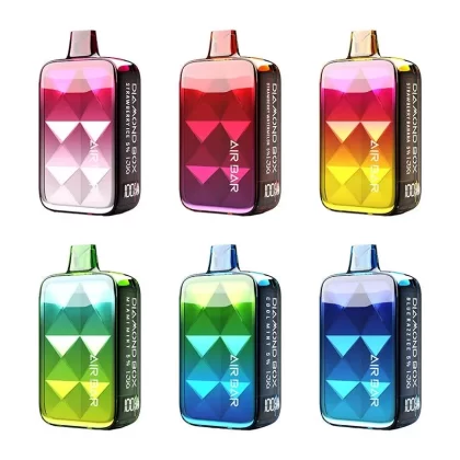 Air Bar Diamond Box 20K Puffs Disposable Vape Device 25ml - Flavor#Cool Mint>Miami Mint>Watermelon Ice>Strawberry Watermelon>Blue Razz Ice>Blueberry Watermelon>Strawberry Ice>Berries Blast>G