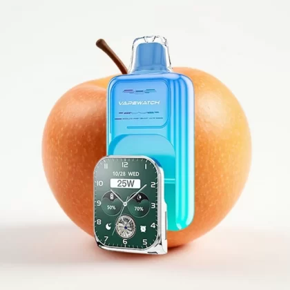 JNR VapeWatch 30000 Puffs Manzana Ácida Hielo, 1000mAh, 19mL, 5%