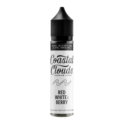 Red White & Berry Coastal Clouds E-Juice - Site#VAP~Nicotine#3mg>6mg~Size#Single