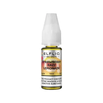 Elf Bar Elfliq Strawberry Razz Lemonade Nic Salt
