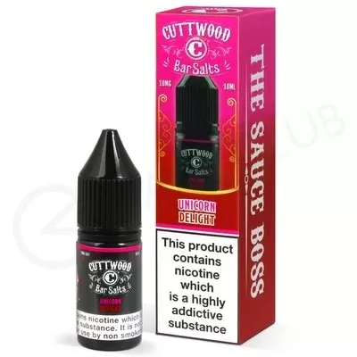 Unicorn Delight Nic Salt E-Liquid by Cuttwood Bar Salts