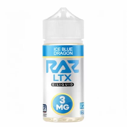 Raz LTX – Ice Blue Dragon Menthol 70% VG 100mL