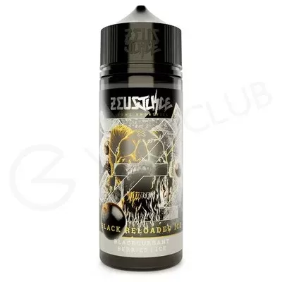 Black Reloaded Ice Shortfill E-Liquid by Zeus Juice 100ml