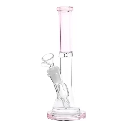 Pink Baseline Beaker Bong – 9in