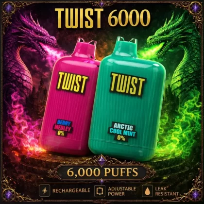 TWIST 6000 - Berry Medley Lemonade / 0% - Vapeciga
