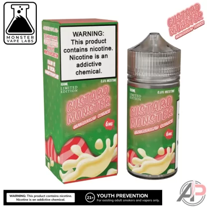 Gingerbread Crunch E-Liquid By Custard Monster Vape Labs 100mL