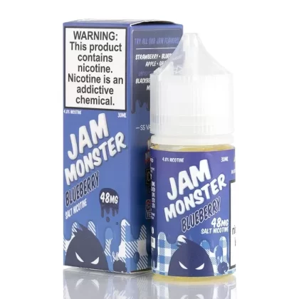 Blueberry – Jam Monster Salts – 30mL