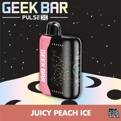 GEEK BAR PULSE X Disposable Vape – Juicy Peach Ice