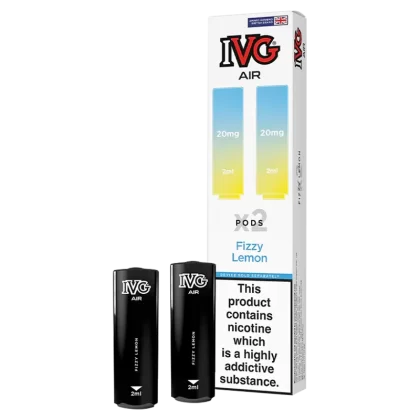 Fizzy Lemon IVG Air Replacement Pods - Ecigwizard