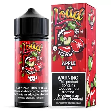 Apple Ice by Black Out Loud TFN 100mL - Nicotine Level#0mg>3mg>6mg