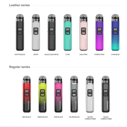 Smok Novo Pro Pod Vape Kit - Colour#Black Carbon Fibre>Silver Carbon Fibre>Silver Black