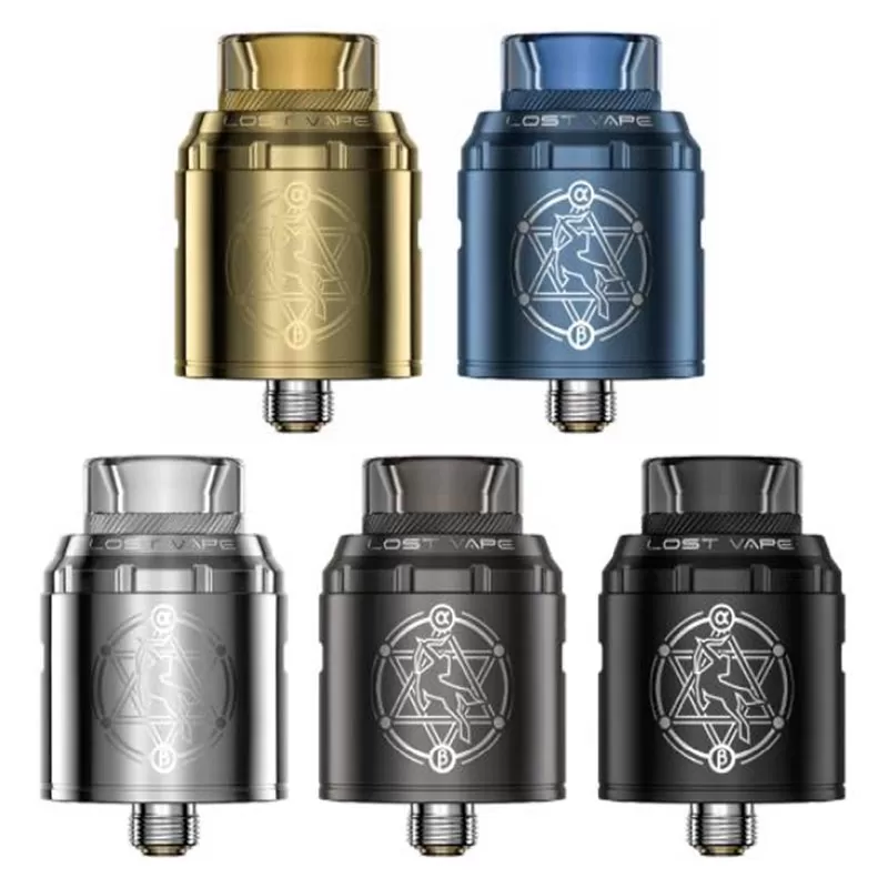 Lost Vape Centaurus Solo RDA Atomizer 1.2ml - Black